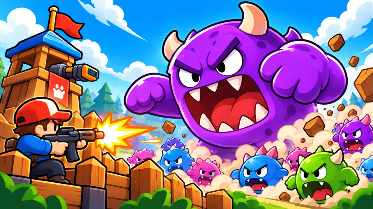 Monster Base Defense: Survival game artwork